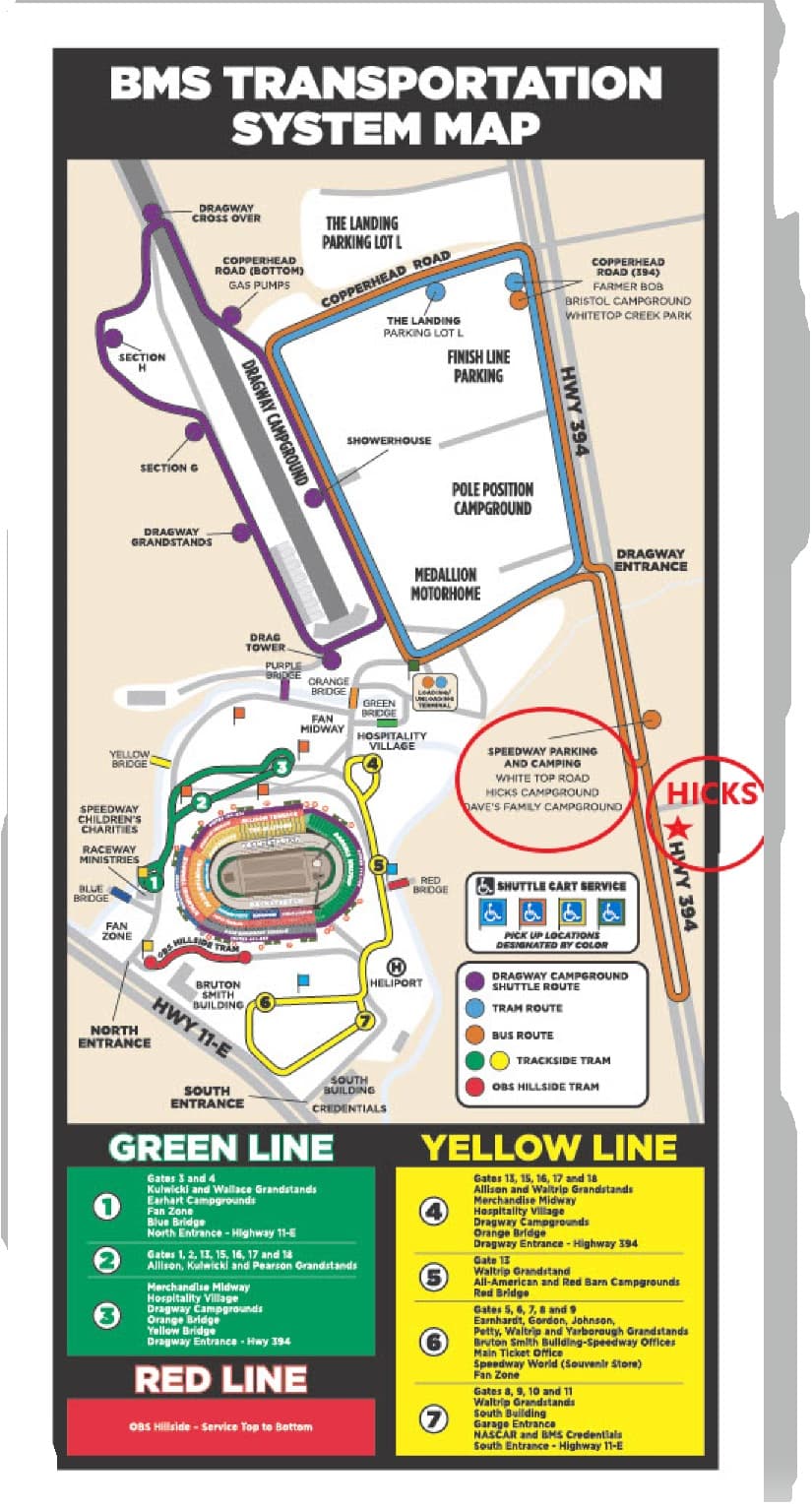 Campground Location Map